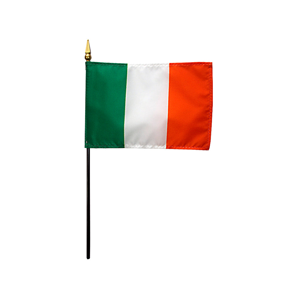 4x6 in. Ireland Stick Flag