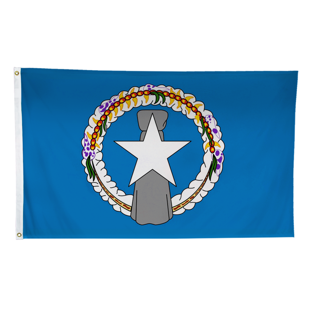 12x18 in. Northern Marianas Nautical Flag