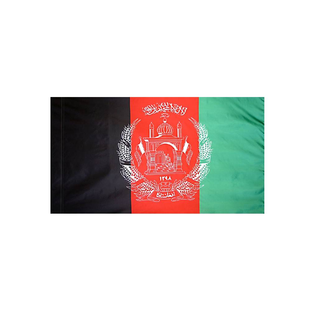 Afghanistan Flag  with Polesleeve