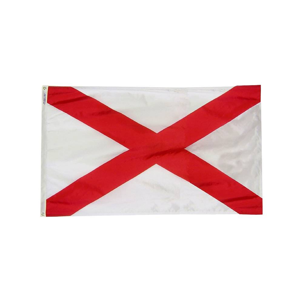 12x18 in. Alabama Nautical Flag