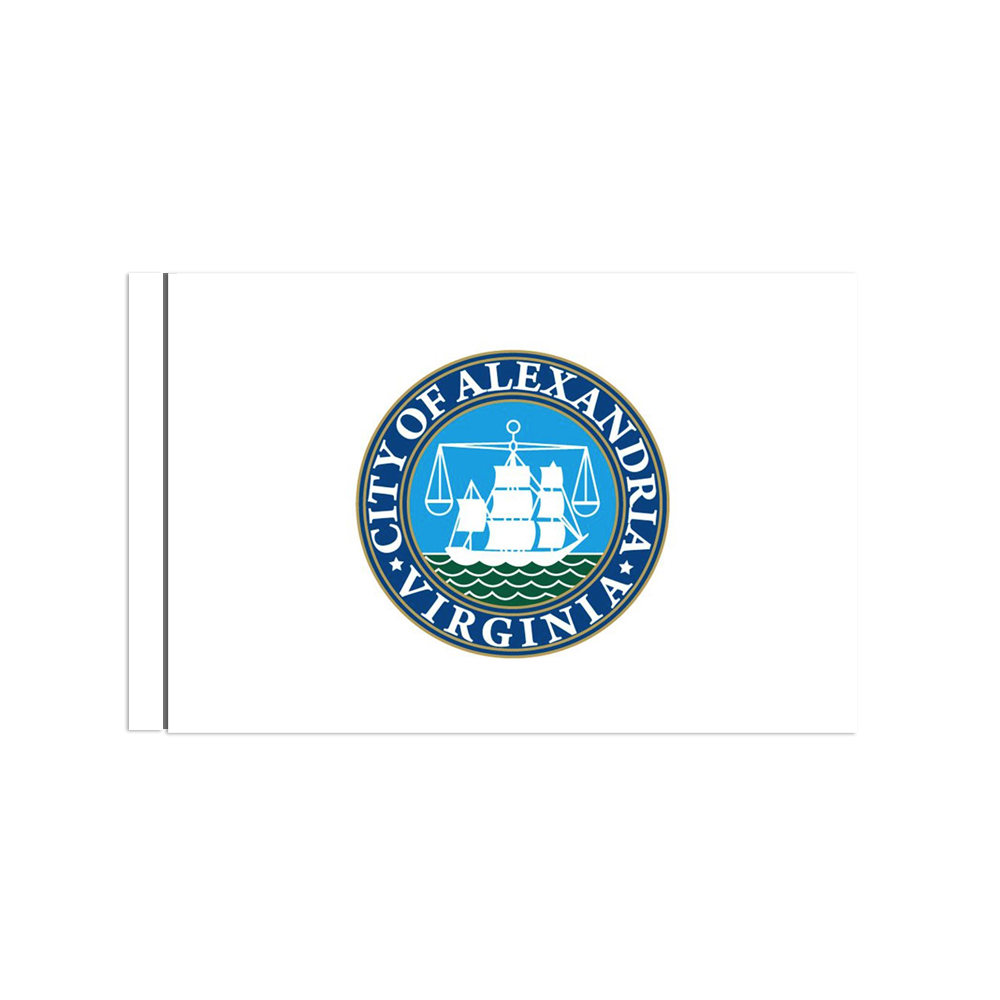 Alexandria County, VA Flag with Polesleeve