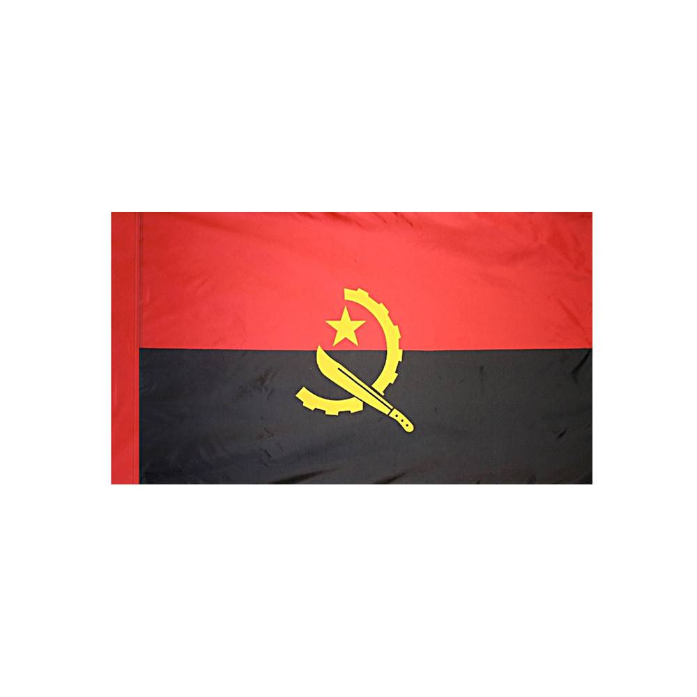 Angola Flag with Polesleeve
