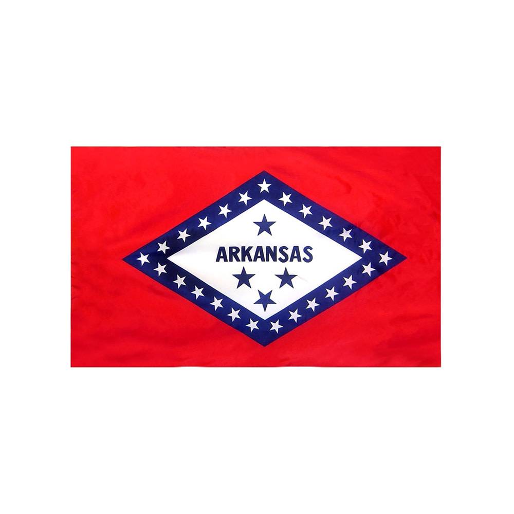 Arkansas Flag with Polesleeve