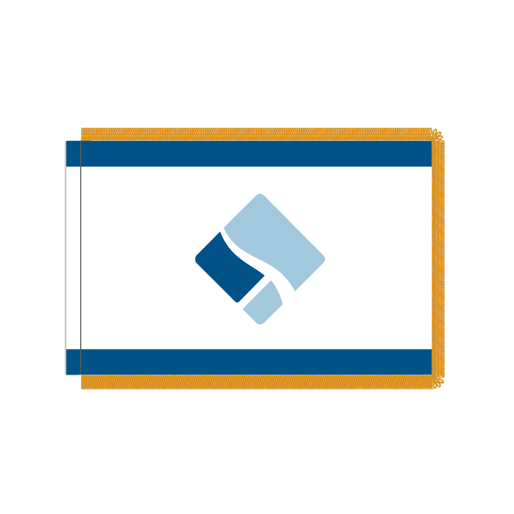 Arlington County, VA Flag with Polesleeve & Fringe