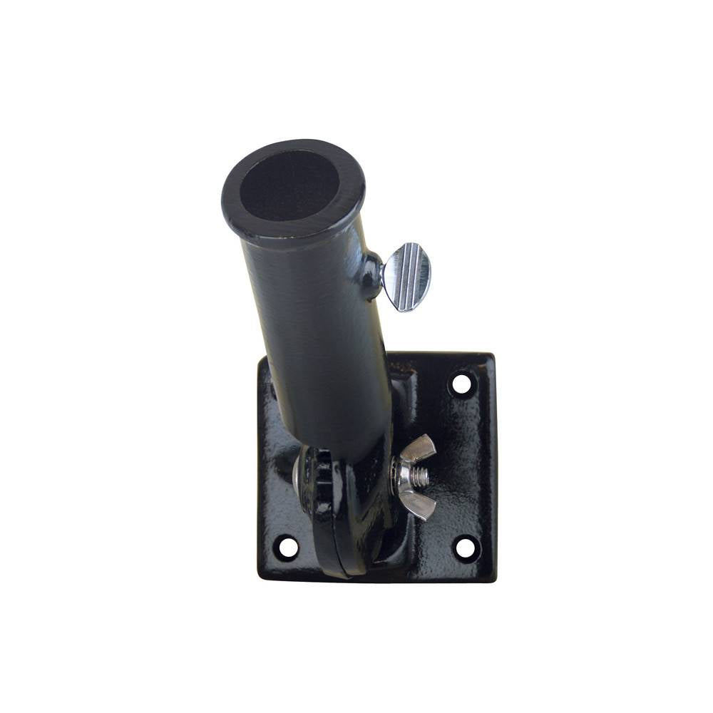 Black Adjustable Bracket for 1 in. Diameter Flagpole