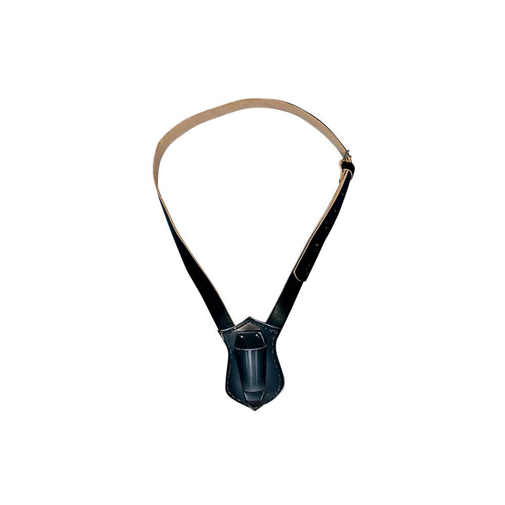 Single-Strap Leather Flagpole Carrying Belts