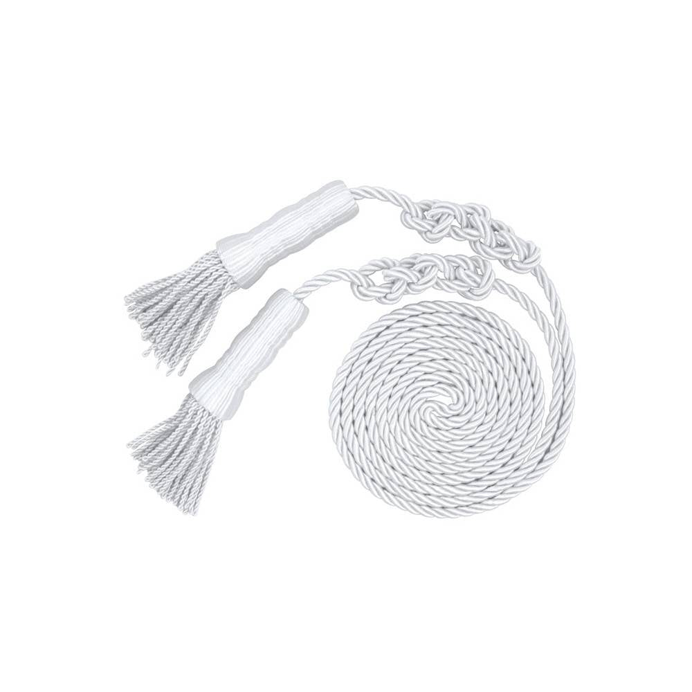 Cord & Tassel - White