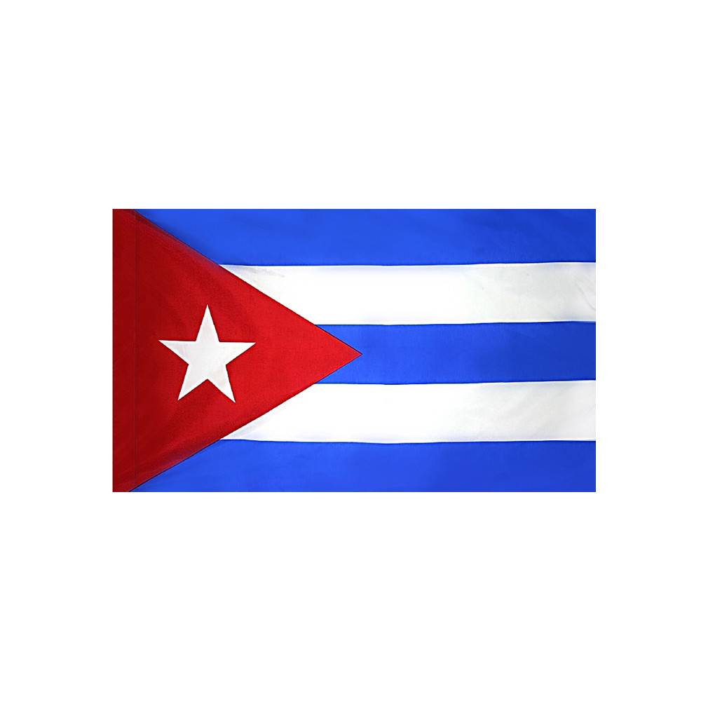 Cuba Flag with Polesleeve