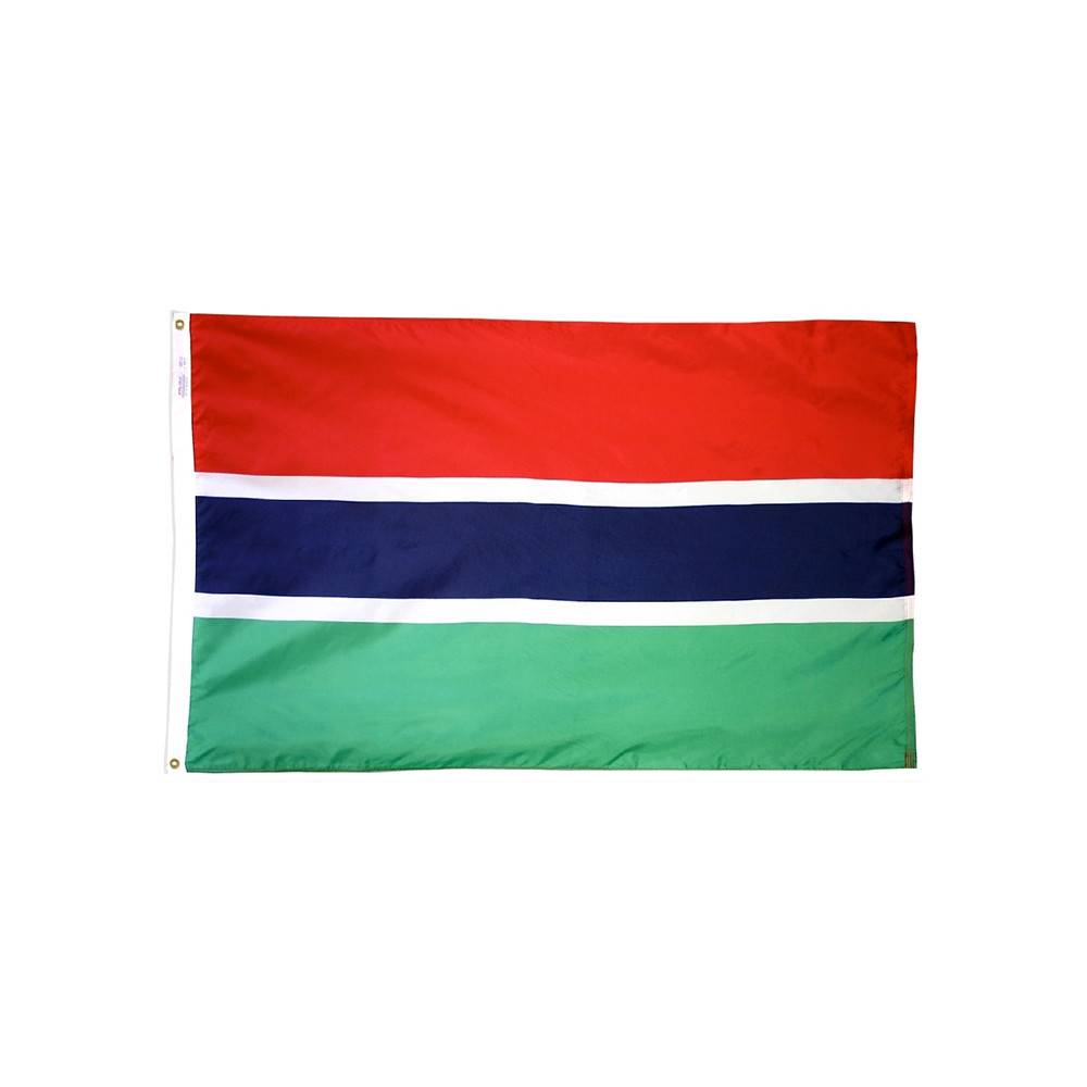 Gambia Flag