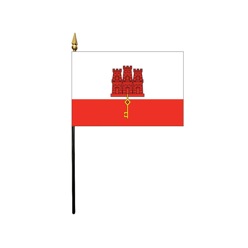 4x6 in. Gibraltar Stick Flag