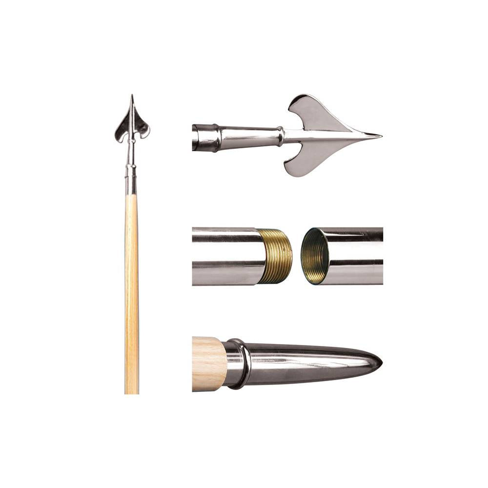 Chrome Guidon Staff Set