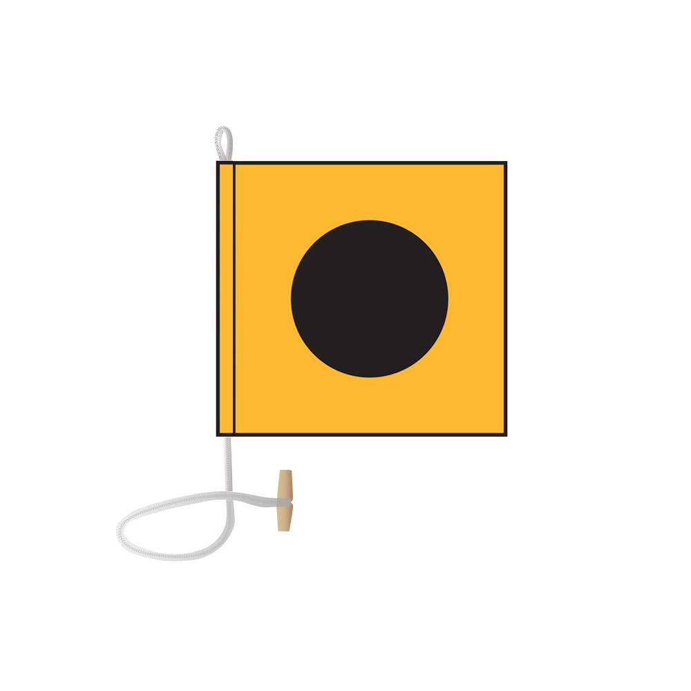 Letter I with Rope & Toggles