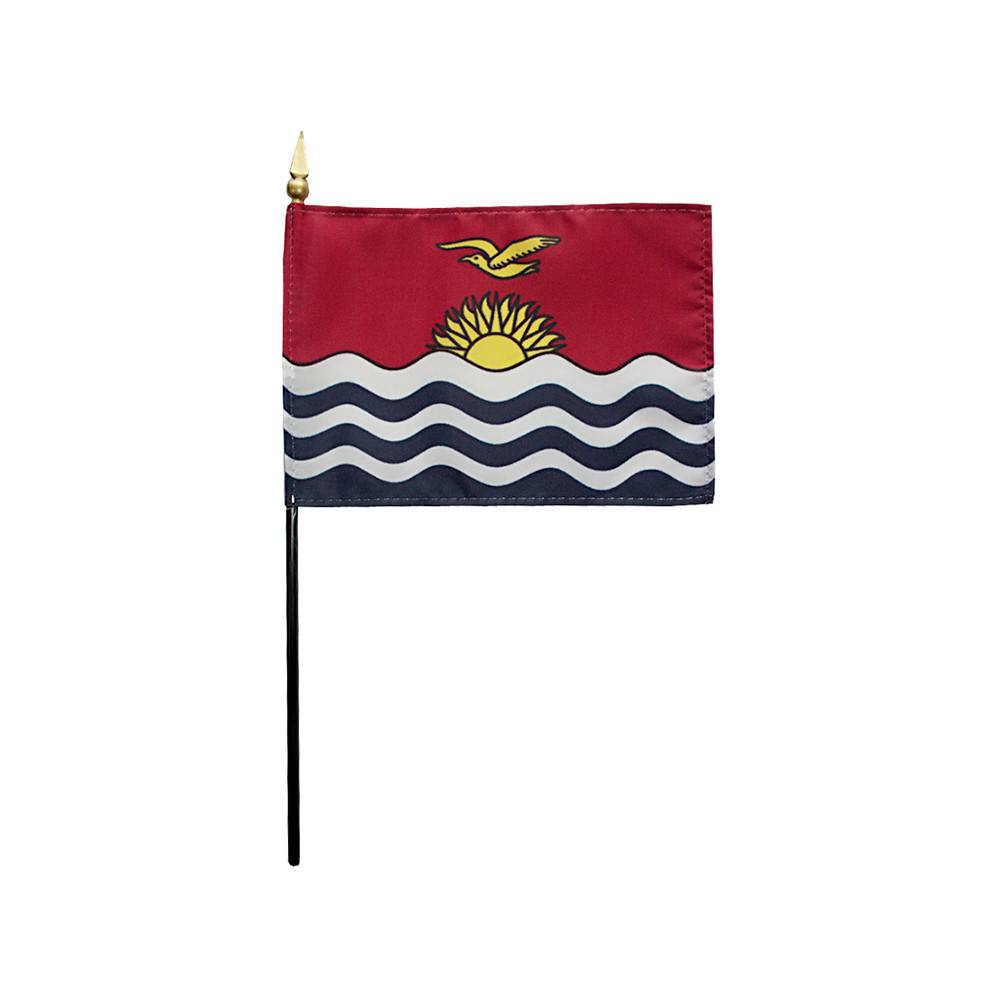 4x6 in. Kiribati Stick Flag