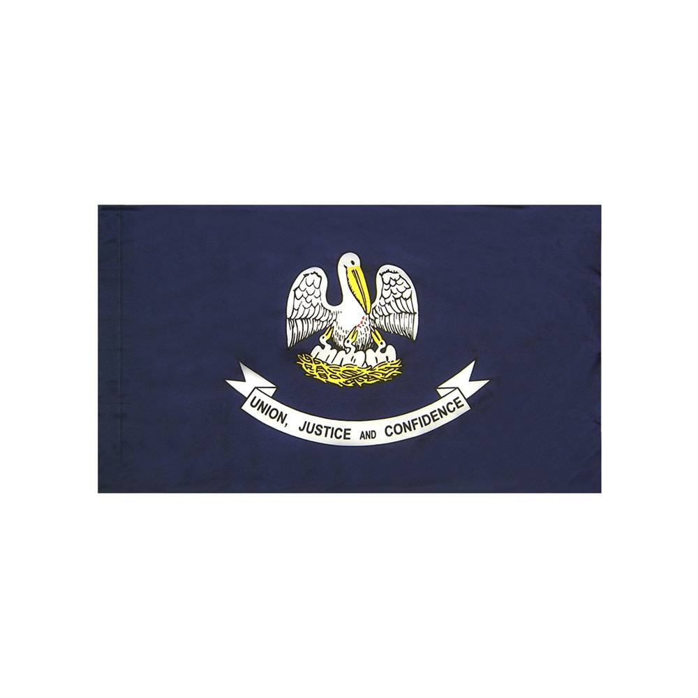Louisiana Flag with Polesleeve
