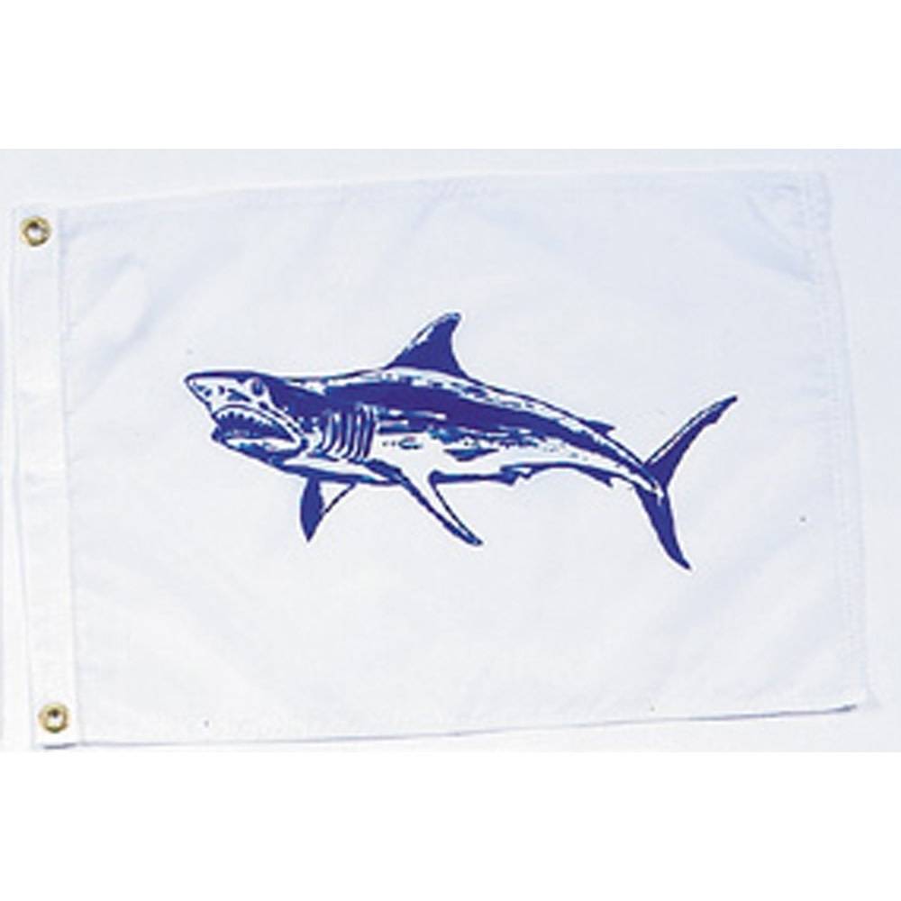 12x18 in. Mako Shark Nautical Flag