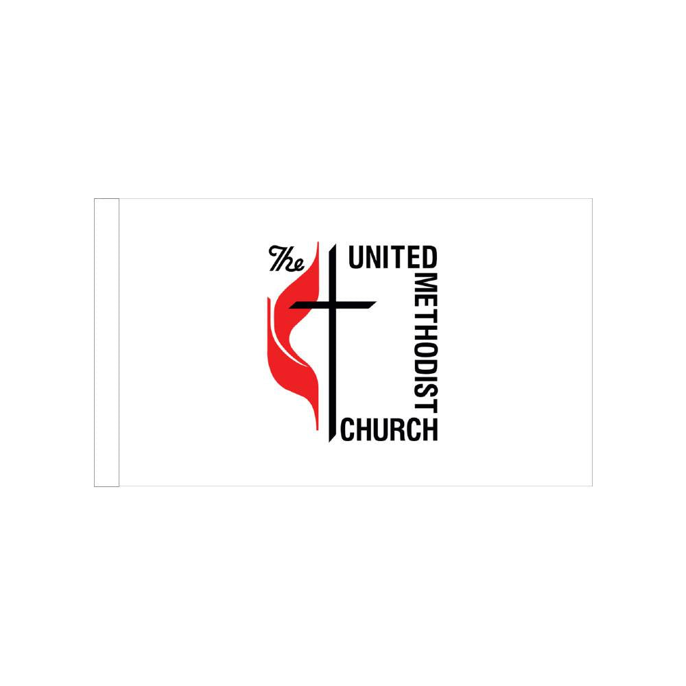 Methodist Flag with Polesleeve