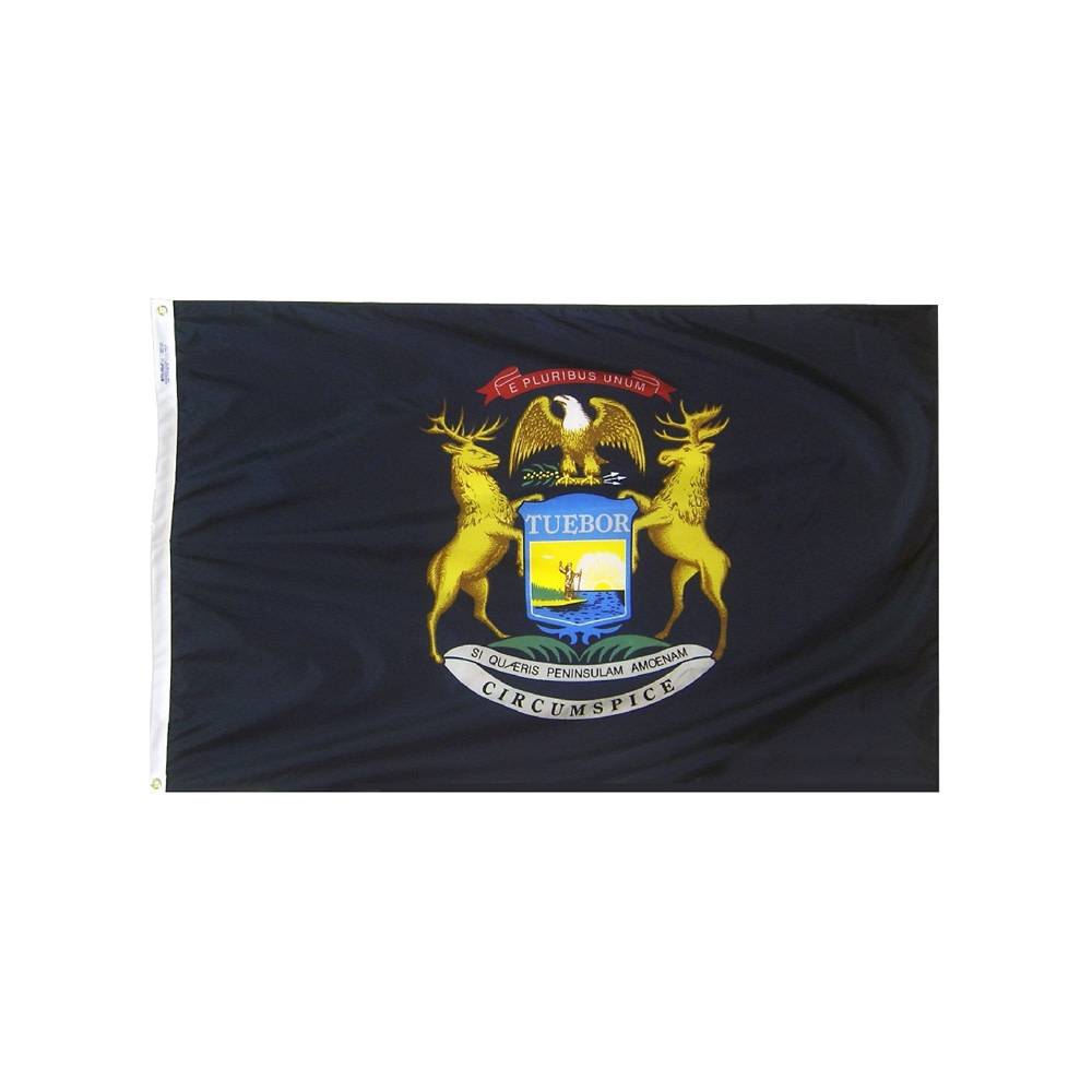 12x18 in. Michigan Nautical Flag