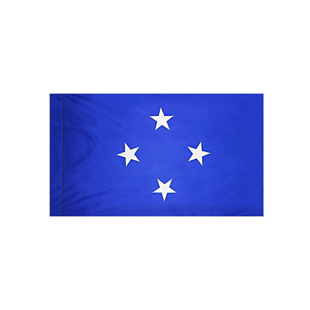 Micronesia Flag with Polesleeve