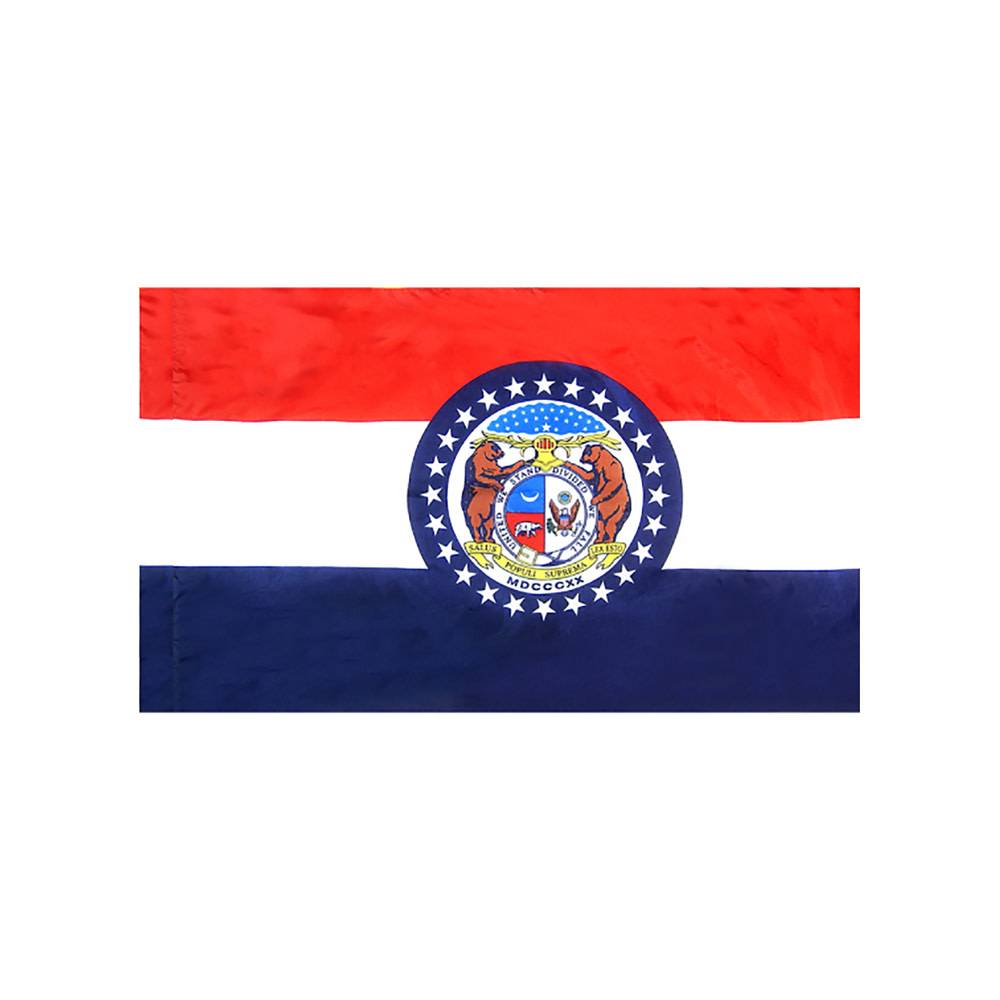 Missouri Flag with Polesleeve