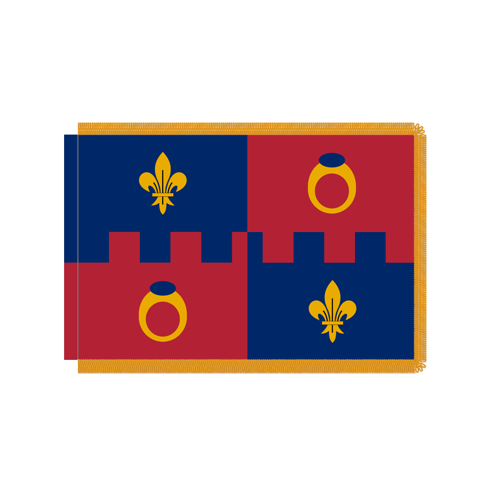 Montgomery County, MD Flag with Polesleeve & Fringe