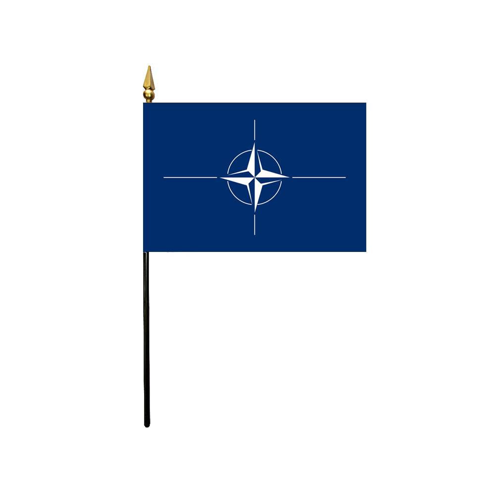 4x6 in. NATO Stick Flag