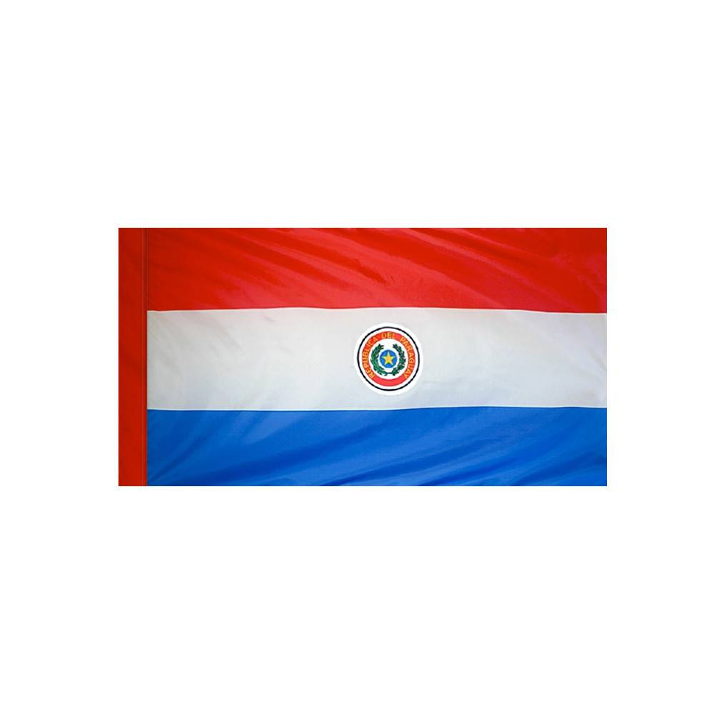 Paraguay Flag with Polesleeve