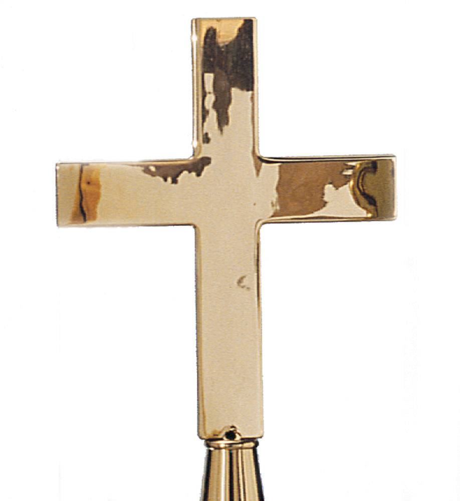 Plain Church Cross - Metal