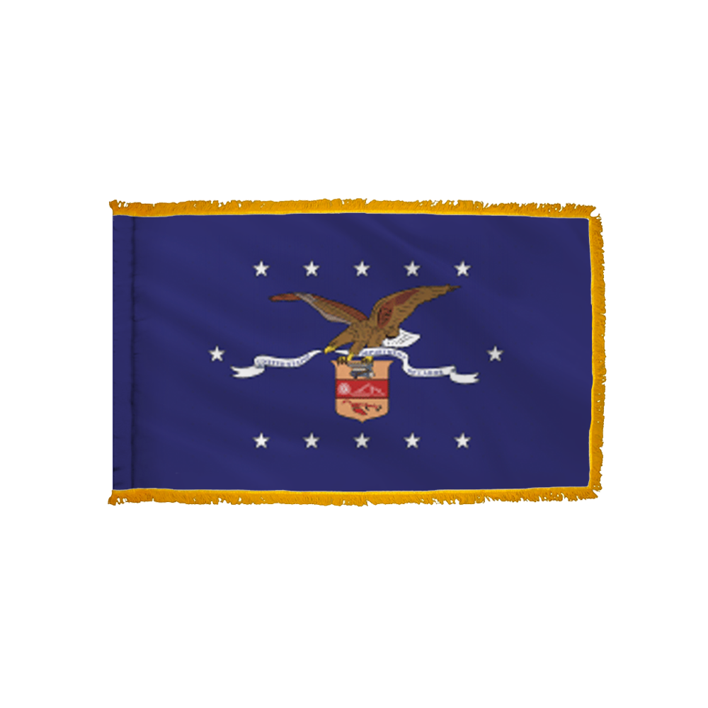 Labor Flag - Indoor/Parade with Polesleeve & Fringe