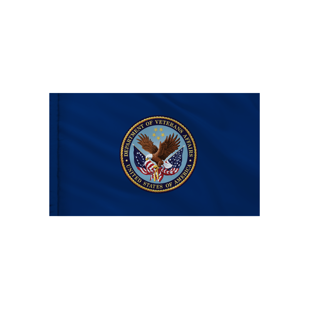Veterans Administration Flag - Indoor/Parade with Polesleeve