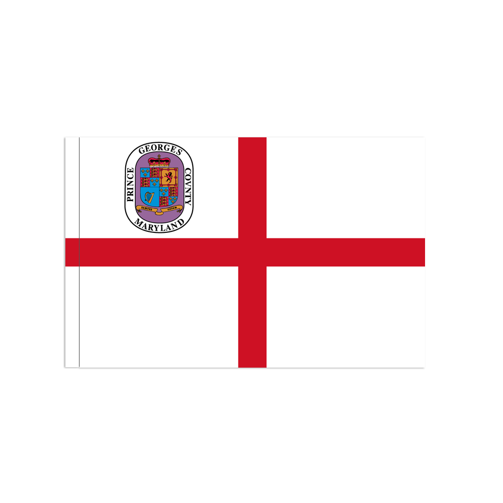 Prince George's County, MD Flag with Polesleeve