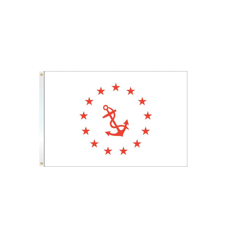 12x18 in. Rear Commodore Nautical Flag