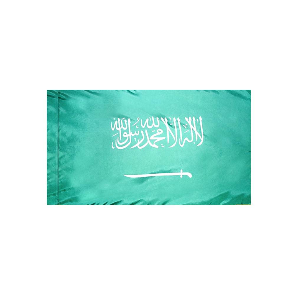 Saudi Arabia Flag with Polesleeve