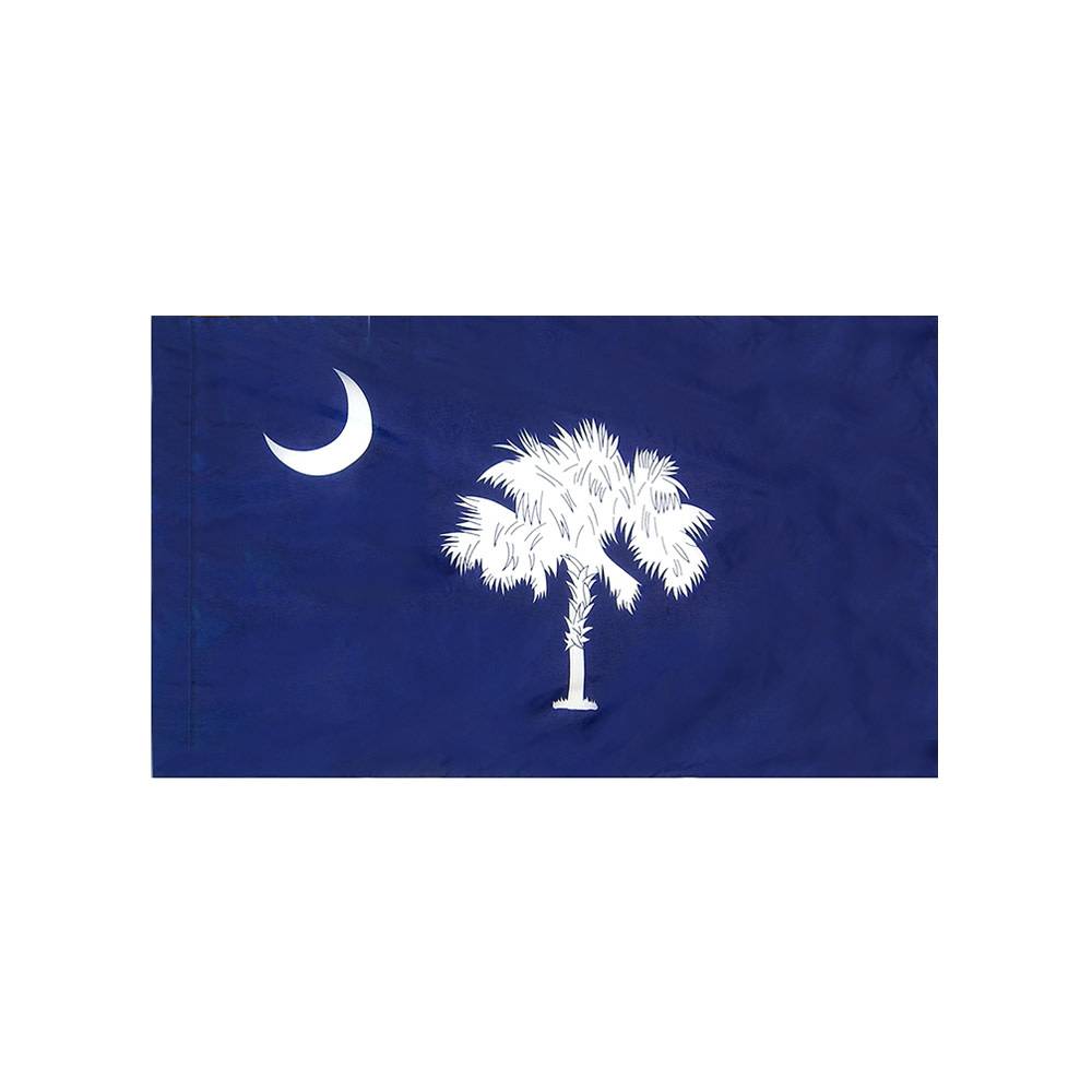 South Carolina Flag with Polesleeve