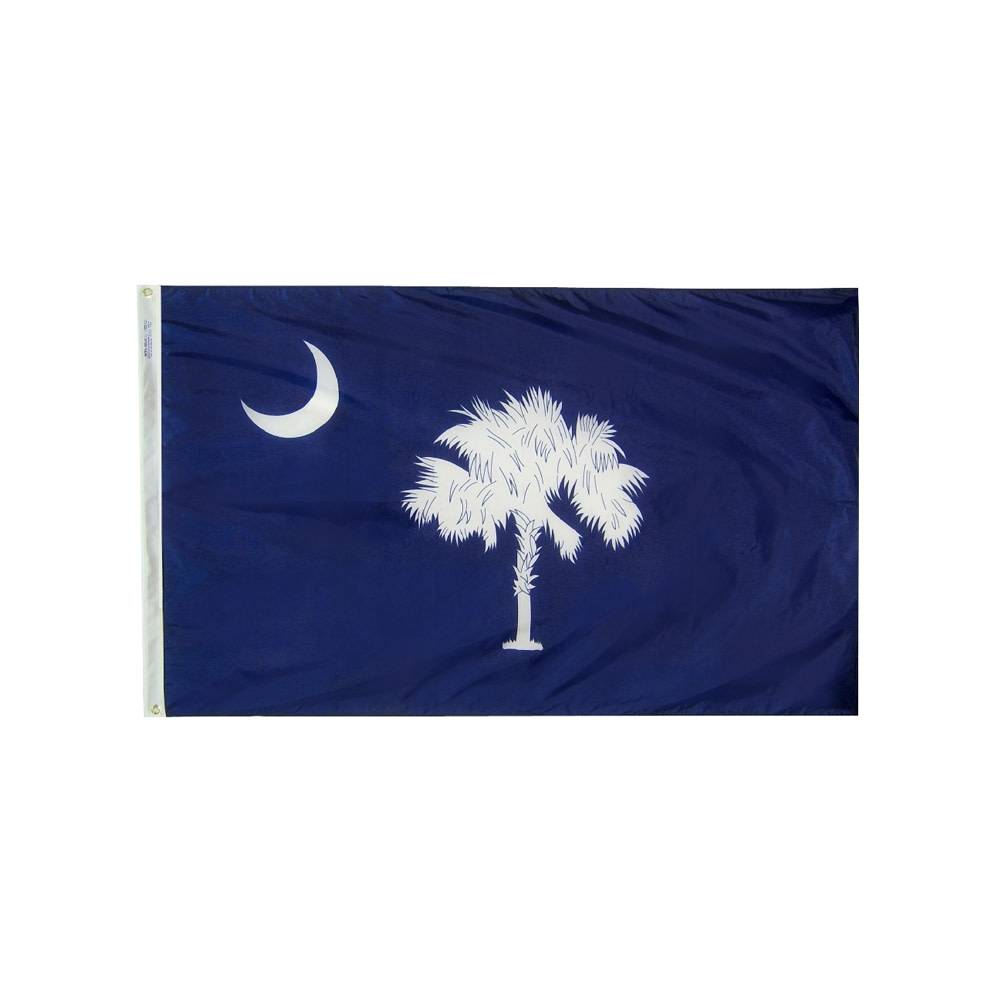 12x18 in. South Carolina Nautical Flag