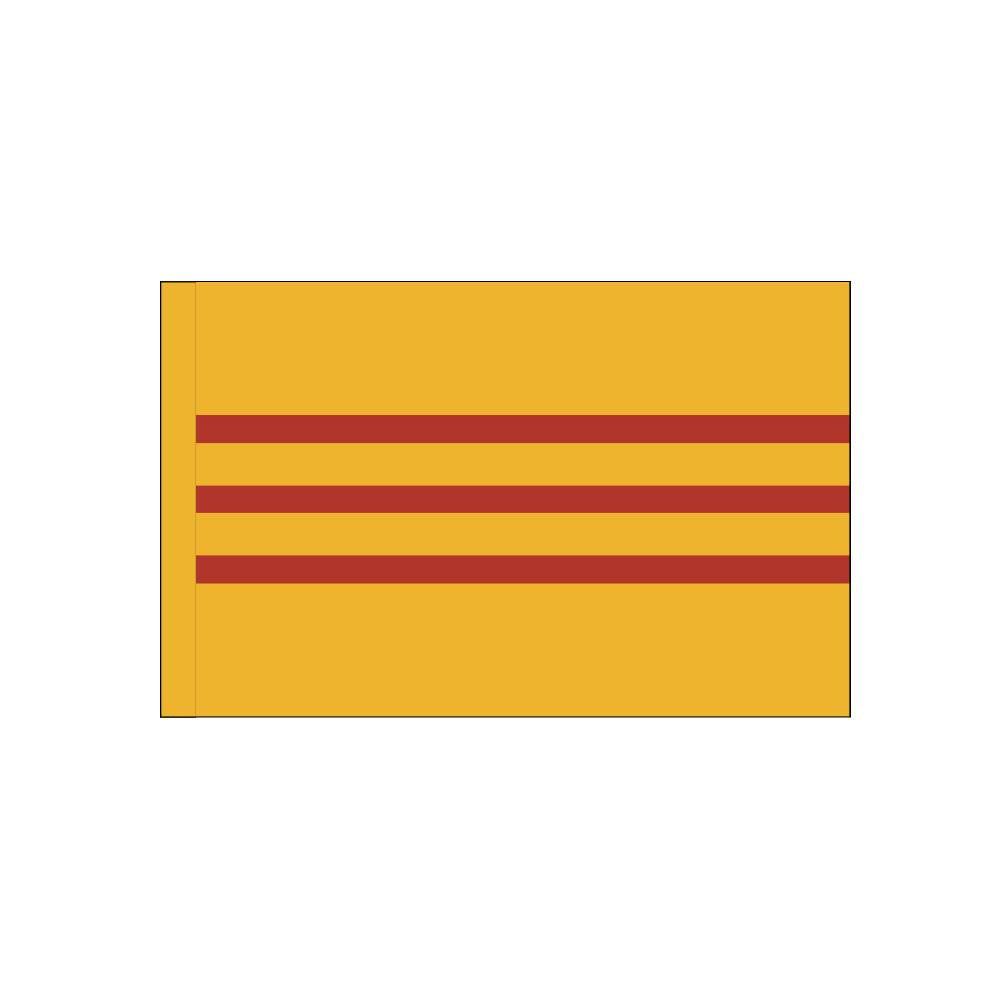 South Vietnam Flag with Polesleeve
