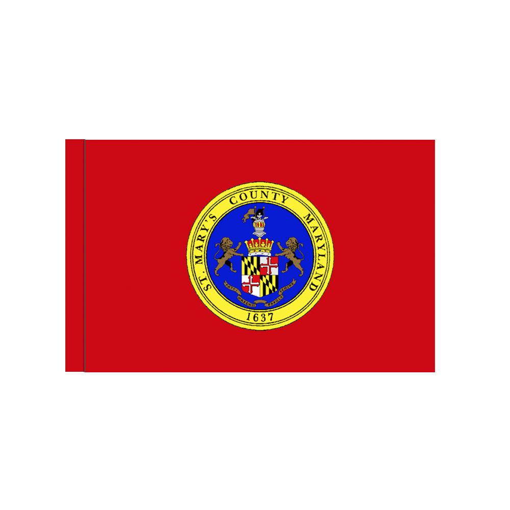 St. Mary's County, MD Flag with Polesleeve