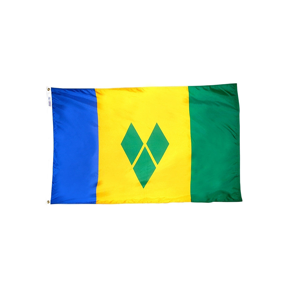 12x18 in. Saint Vincent & Grenadines Nautical Flag