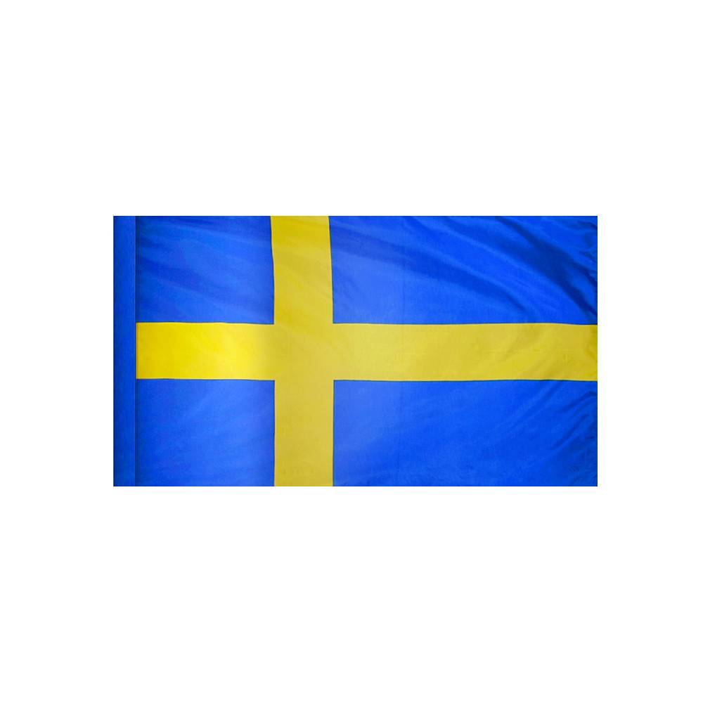 Sweden Flag with Polesleeve