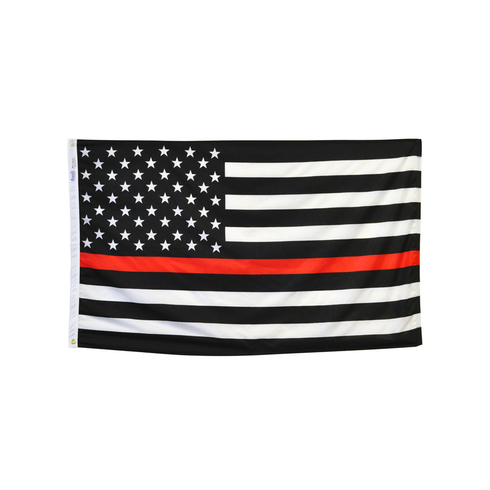 3x5 ft. Thin Red Line American Flag