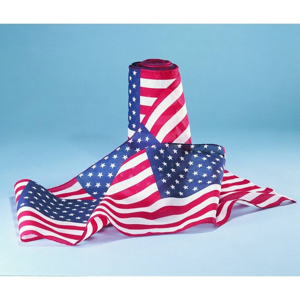 American Flag Bunting - 8x12 in Pattern