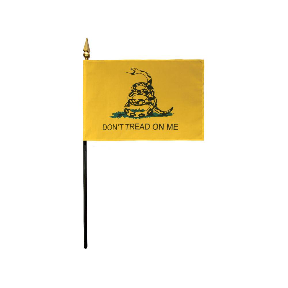 4x6 in Gadsden Stick Flag