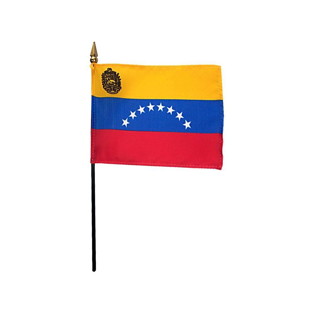 4x6 in. Venezuela Stick Flag