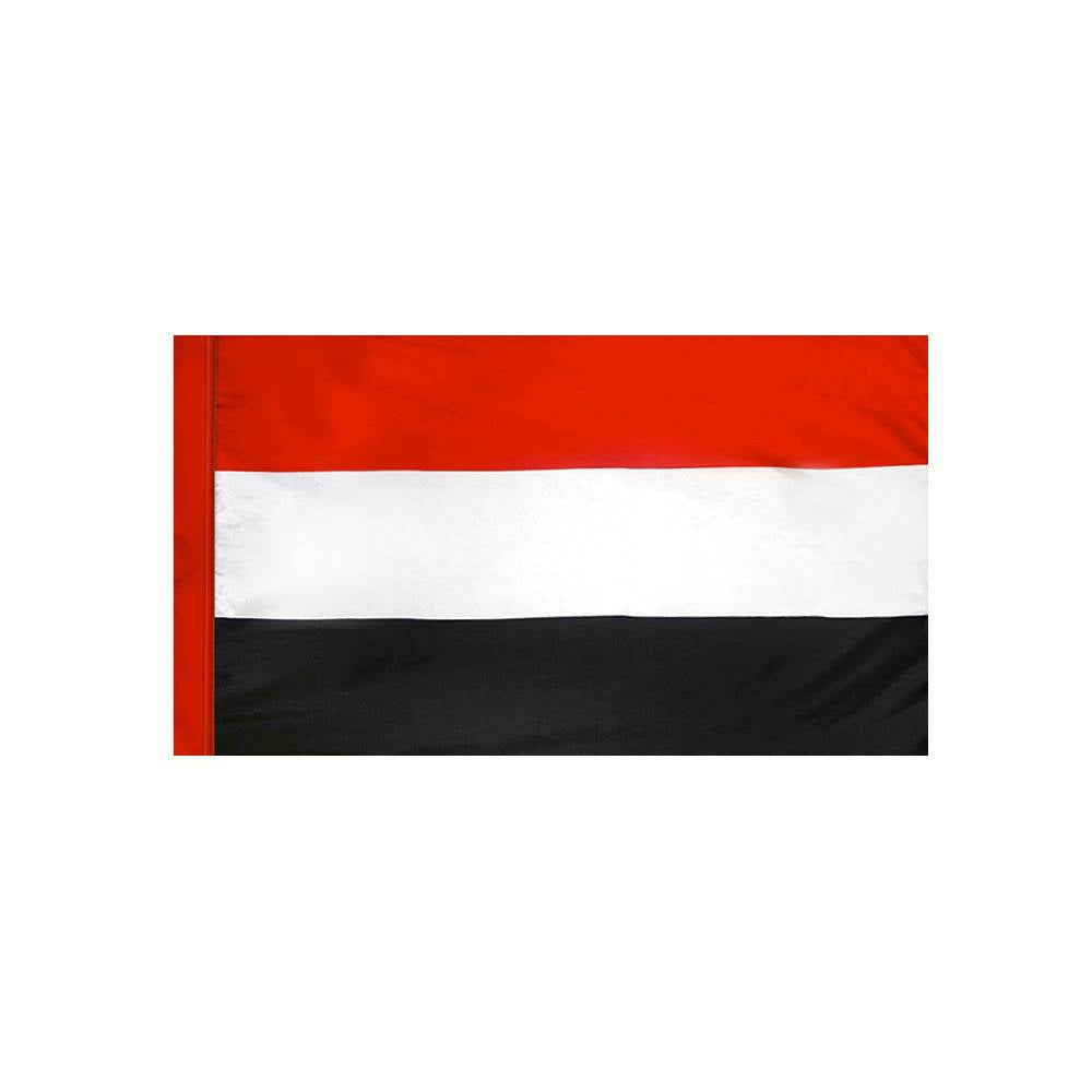 Yemen Flag with Polesleeve