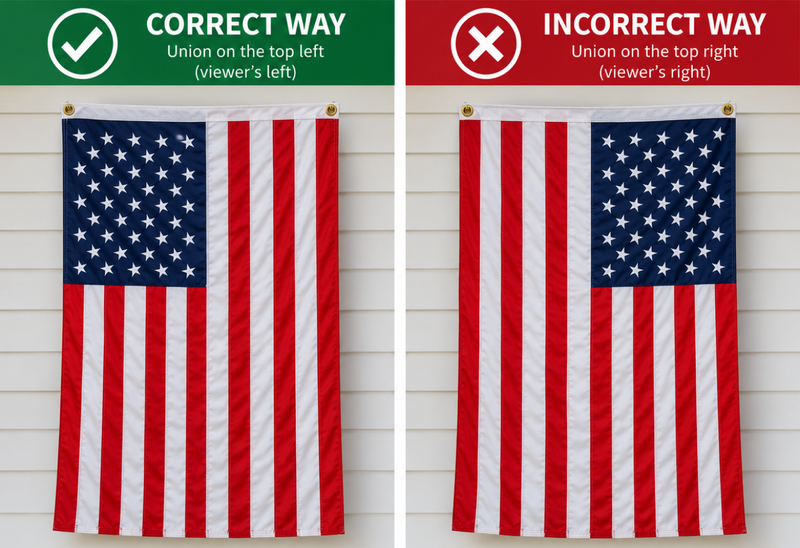 How to Hang a Flag Vertically