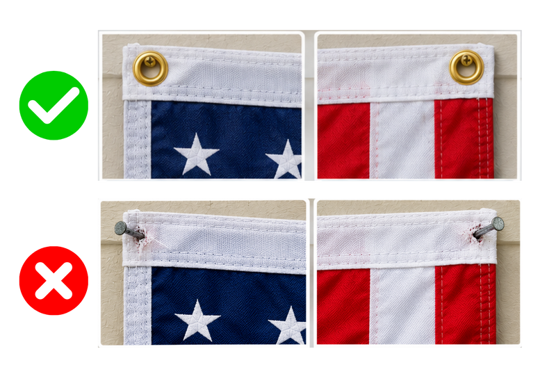 How to Hang a Flag on a Wall