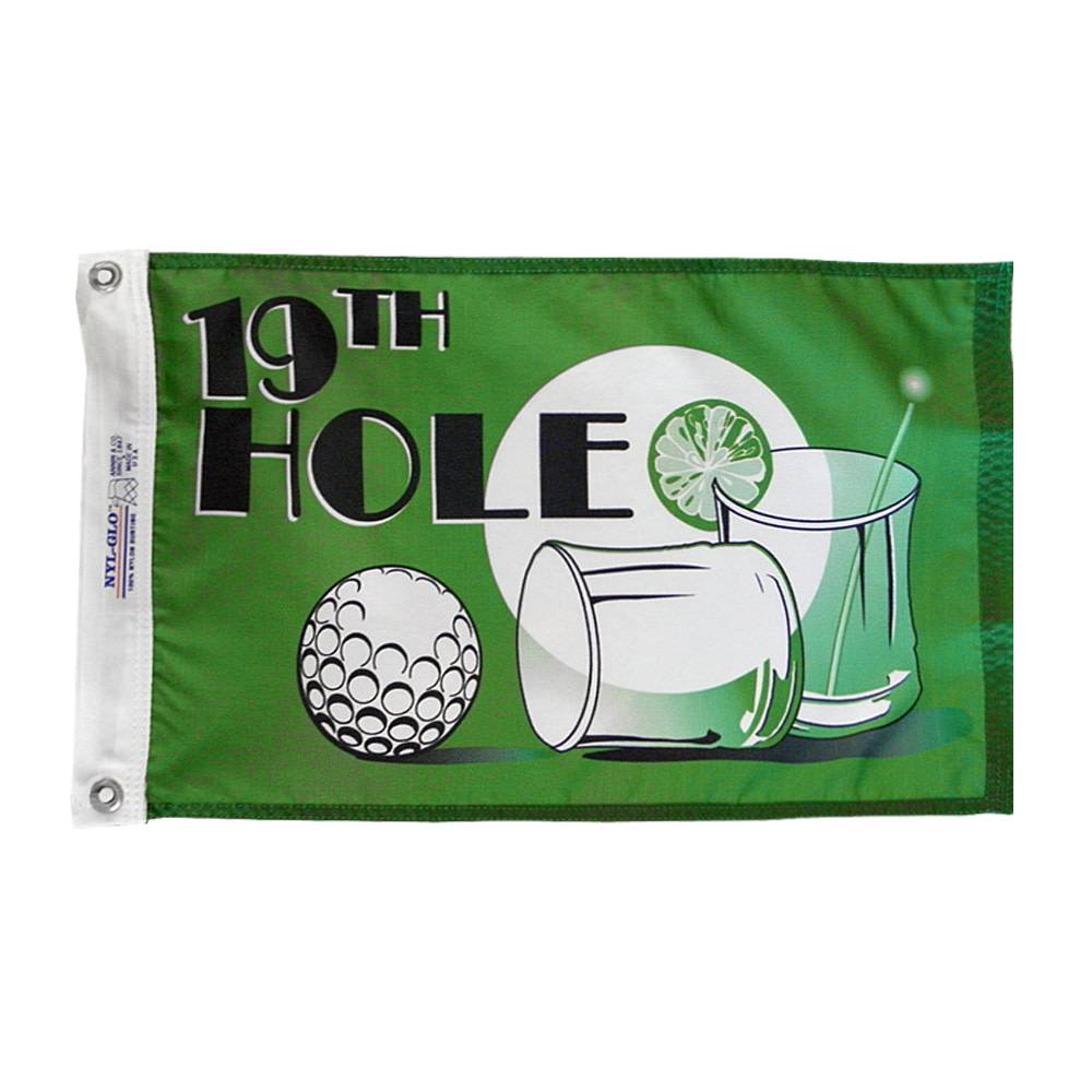 12x18 in. 19th Hole Nautical Flag