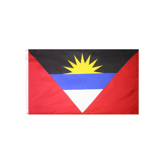 12x18 in. Antigua & Barbuda Nautical Courtesy Flag