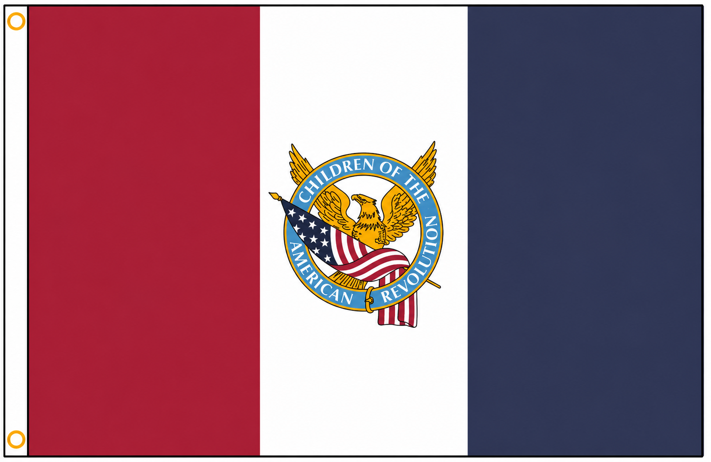 3x4-1/2 ft. Children of the American Revolution Chapter Flag