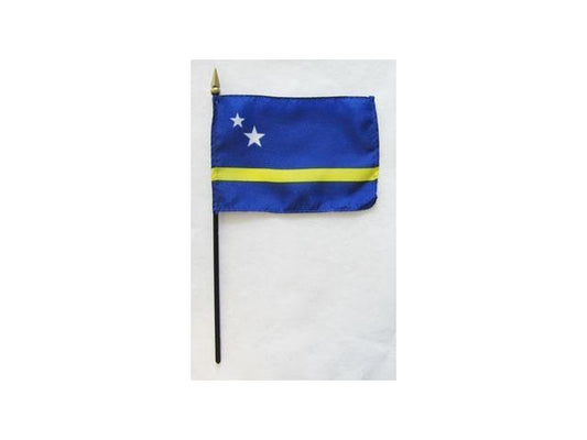 4x6 in. Curacao Stick Flag