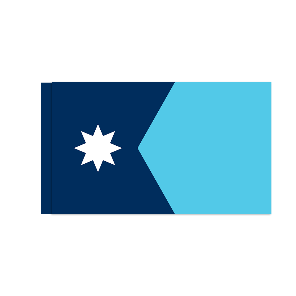 Minnesota Flag with Polesleeve